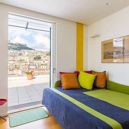 Seaview Terrace 360°& Elegant Loft Apartment Napoli Bagian luar foto
