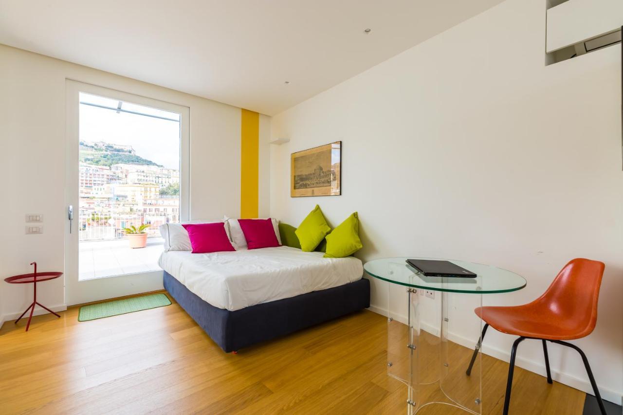 Seaview Terrace 360°& Elegant Loft Apartment Napoli Bagian luar foto