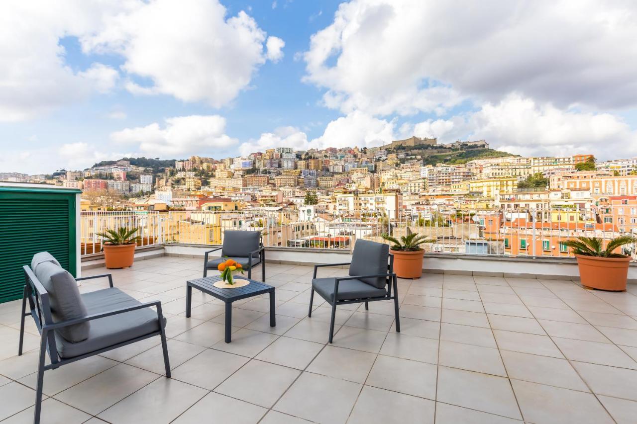 Seaview Terrace 360°& Elegant Loft Apartment Napoli Bagian luar foto