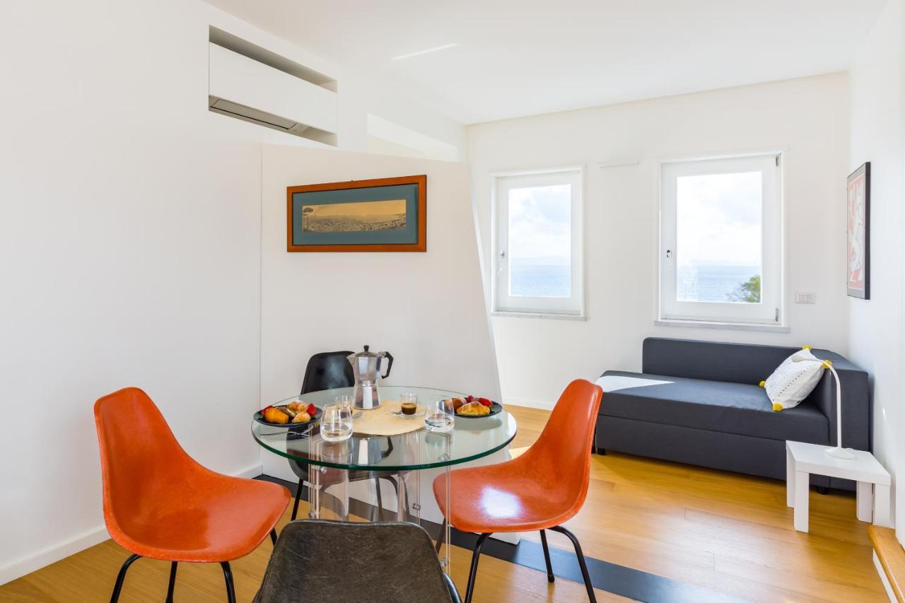 Seaview Terrace 360°& Elegant Loft Apartment Napoli Bagian luar foto
