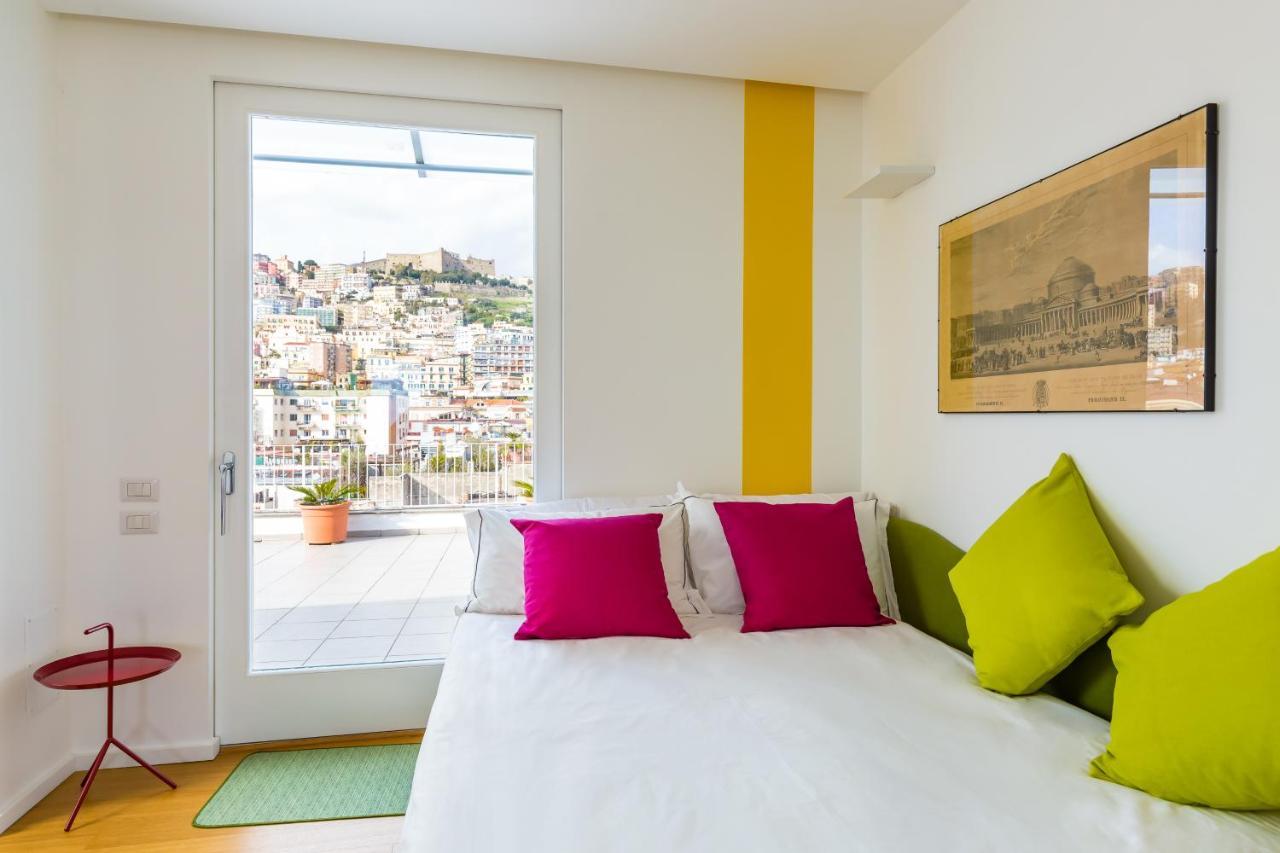 Seaview Terrace 360°& Elegant Loft Apartment Napoli Bagian luar foto