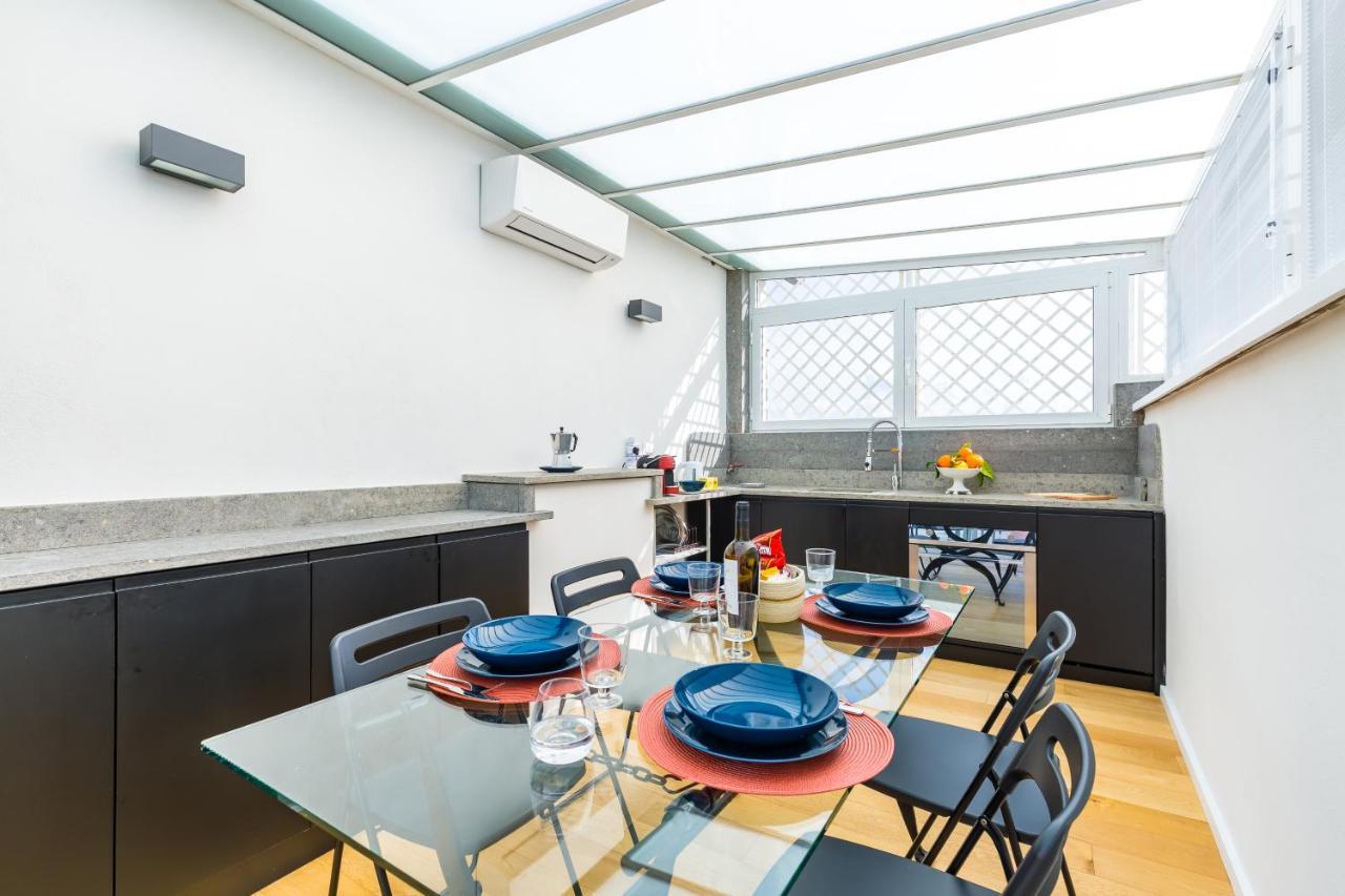 Seaview Terrace 360°& Elegant Loft Apartment Napoli Bagian luar foto